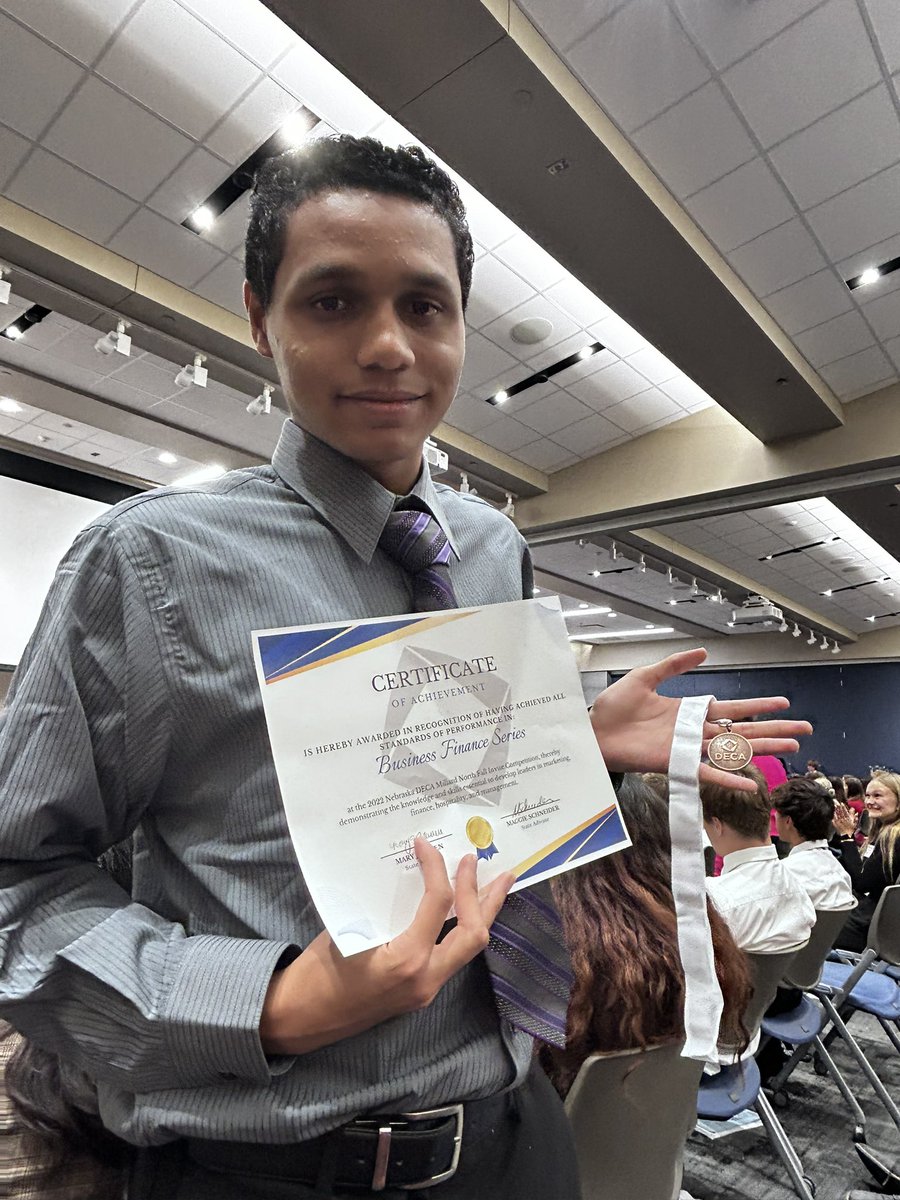 BellEastDECA's tweet photo. 3rd place DECA Business Finance Series! Fall Invite 2023 #chieftainnation https://t.co/g7RmMzFbIY