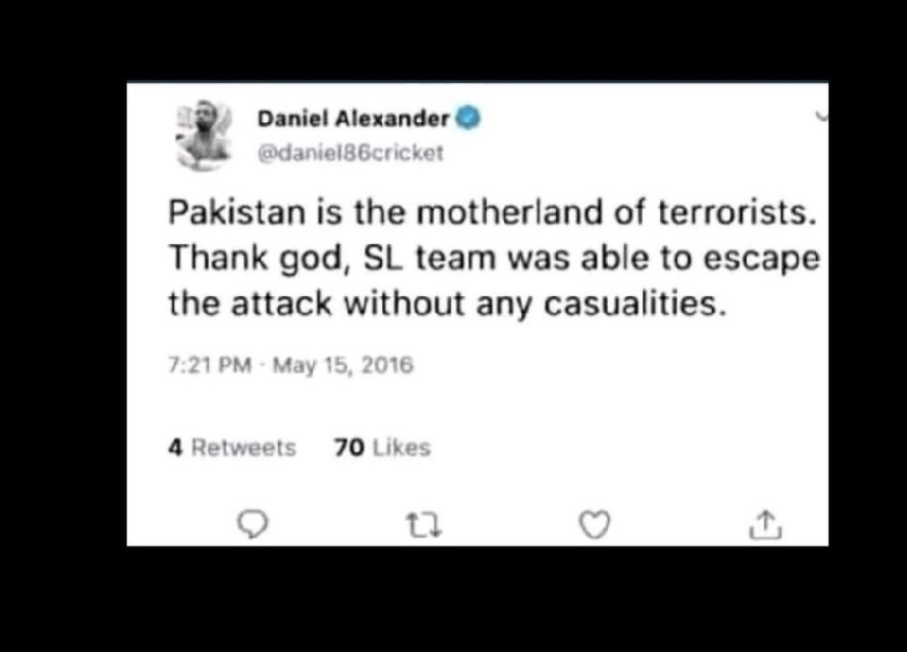 drsedatives's tweet photo. @daniel86cricket @surya_14kumar Okay. @TheRealPCB @SriLankaTweet 
Okay Pig Daniel Alexander 😂 https://t.co/vi69MBTdKq