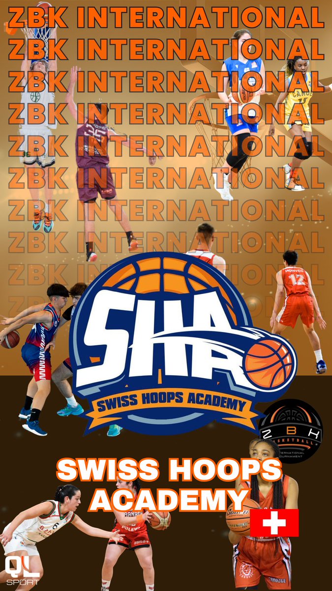 QLSPORT_'s tweet photo. ¡Os presentamos a Swiss Hoops Academy para el torneo ZBK! Es un placer volver a contar con vosotros en este torneo de alto nivel a la altura de vuestros jugadores😉 https://t.co/pu2SrTZYXe