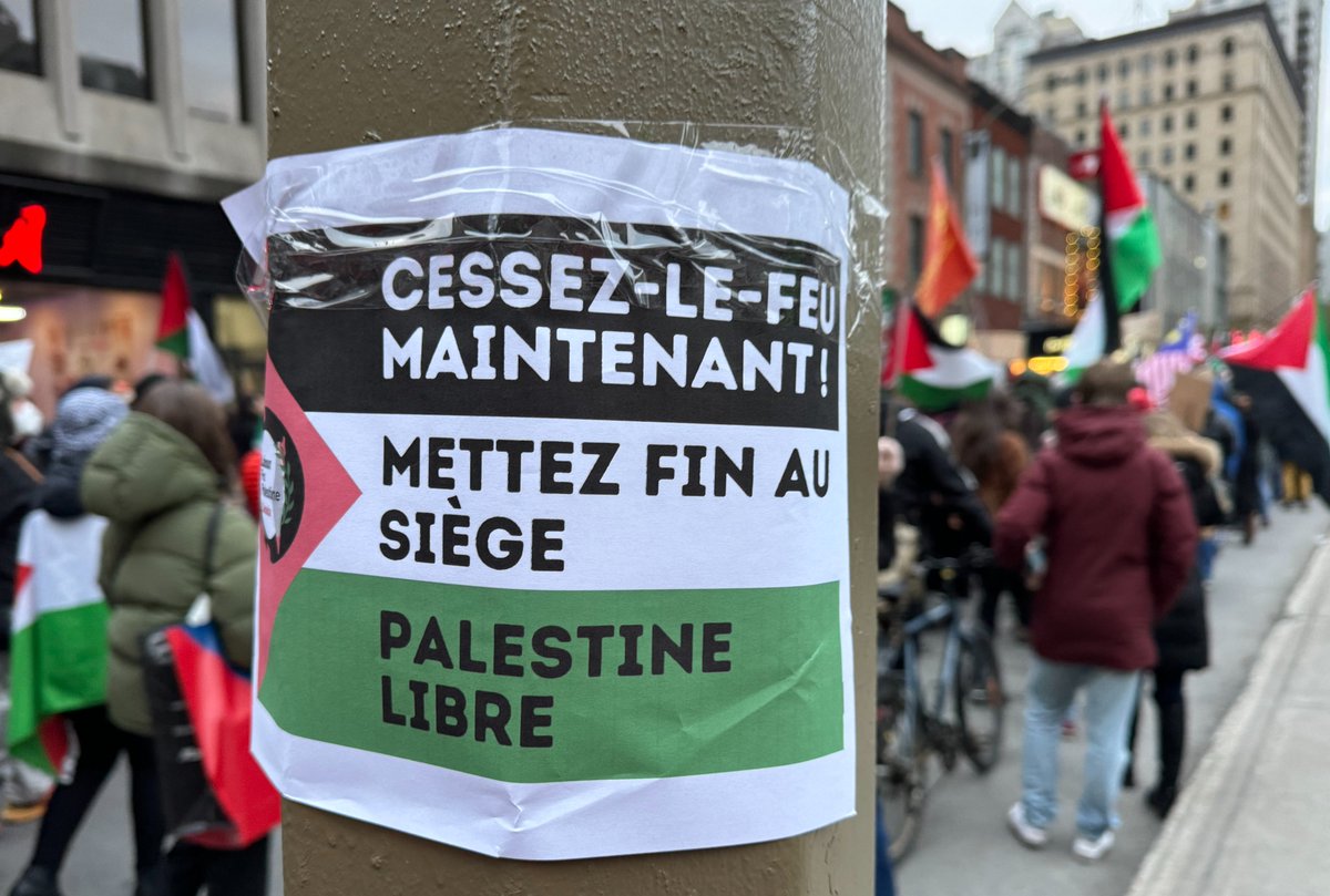 socialist_ca's tweet image. Tens of thousands join the day of action for a #ceasefireNow  in Montreal.
#FreePalestine  #Gaza