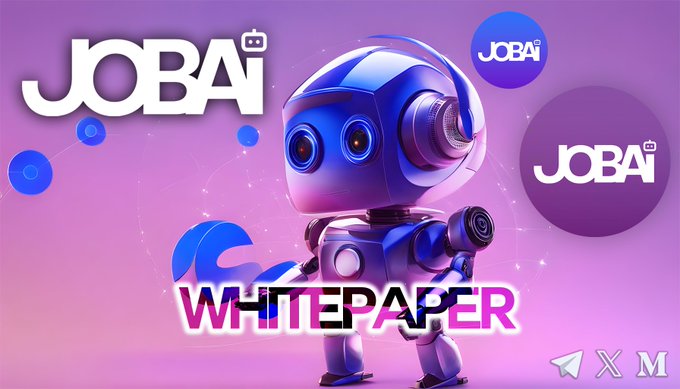JobAIofficial's tweet photo. Our white paper is always here to guide us and remind us all
that we are part of something big.🤖🟣
Let's remember what we are a part of
click on the link⬇️

https://t.co/4gA94PitDK
#jobAI #CRYPTO #COMMINGSOON https://t.co/L0FWfeKtCA