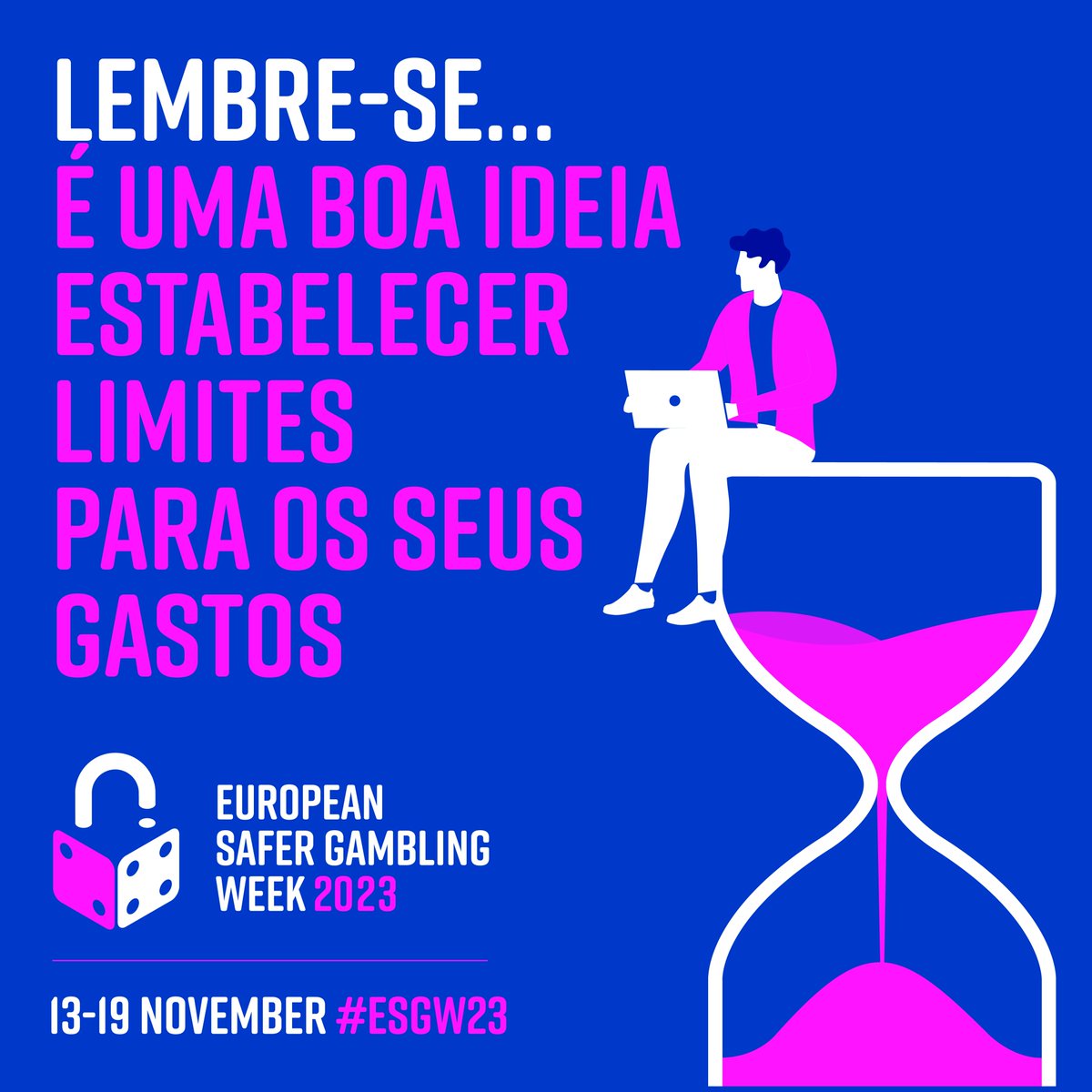 APAJO10's tweet photo. Semana Europeia do Jogo Responsável. Um bom momento para relembrar boas práticas.
@EUgambling 
#ESGW23 https://t.co/Eroaud10iy