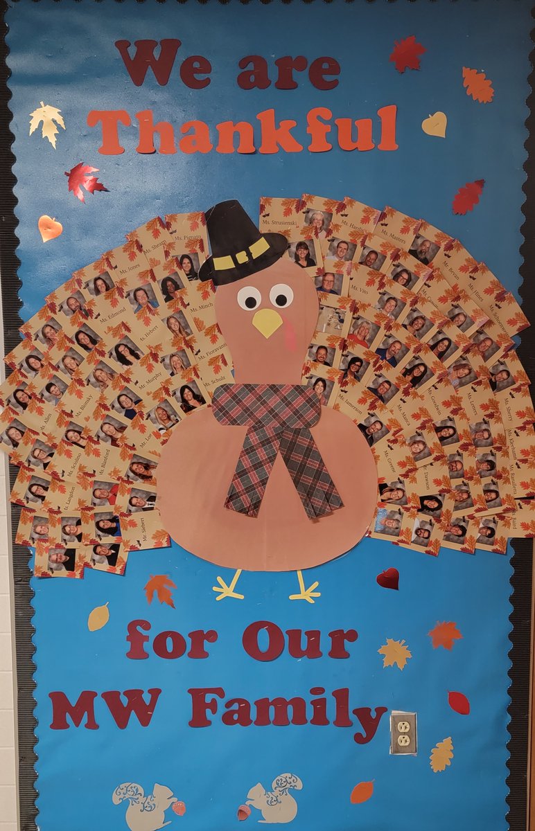 The MW library is thankful for our MW family <a href="/HiltonCSD/">Hilton CSD</a>