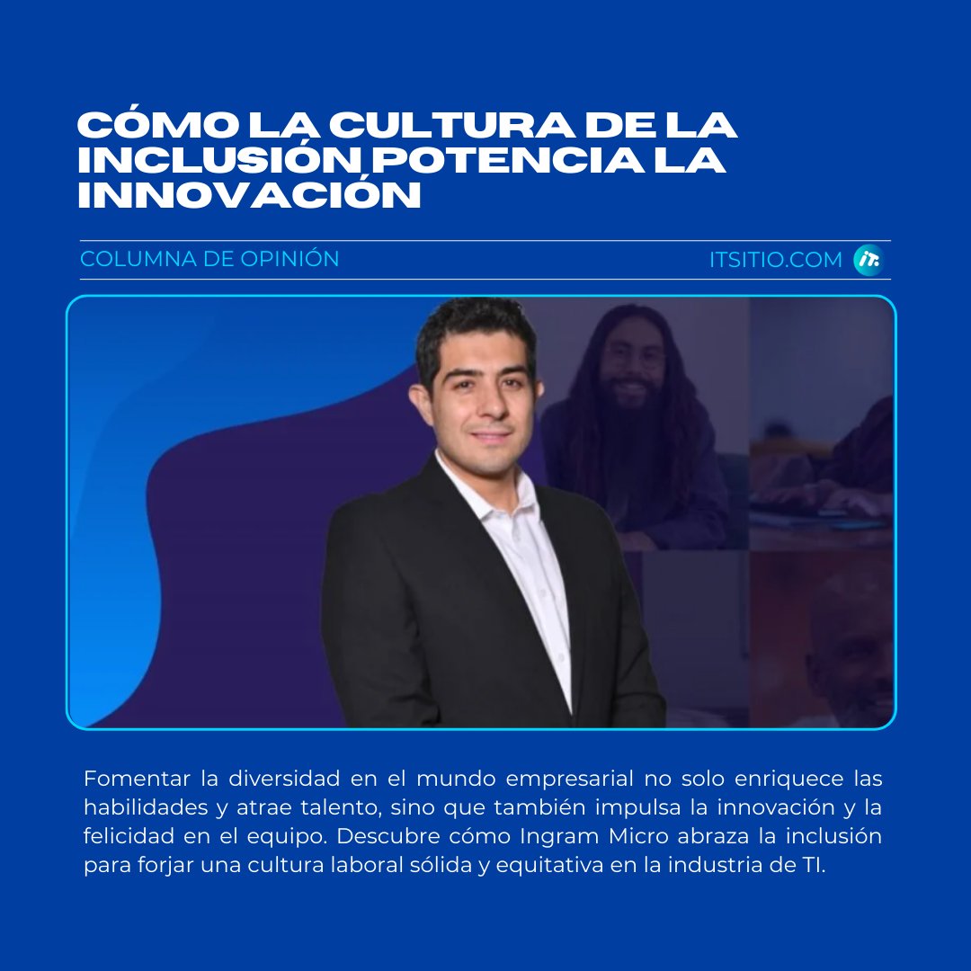ITSitio's tweet image. Lee el artículo con todos los detalles sobre @IngramMicroMX  en nuestro portal 🚀
itsitio.com/.../como-la-cu…
#ITSitio #IngramMicro #Innovación #Cultura #Diversidad #Inclusión