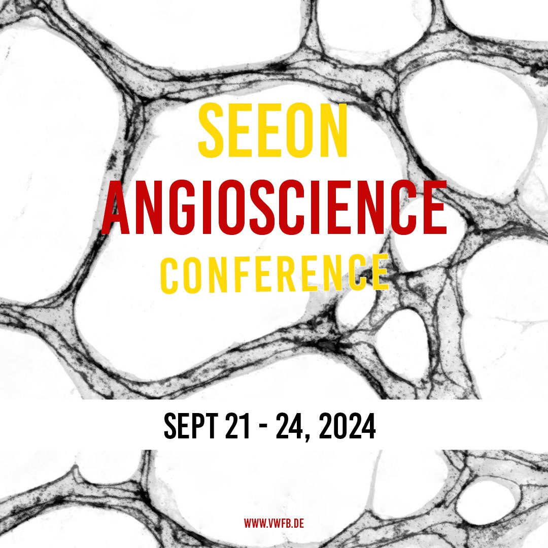 Watch out for the Seen AngioScience Conference in September 2024! More to come soon. #seeon #angioscience #vascularbiology #vascularbiomedicine #vwfb