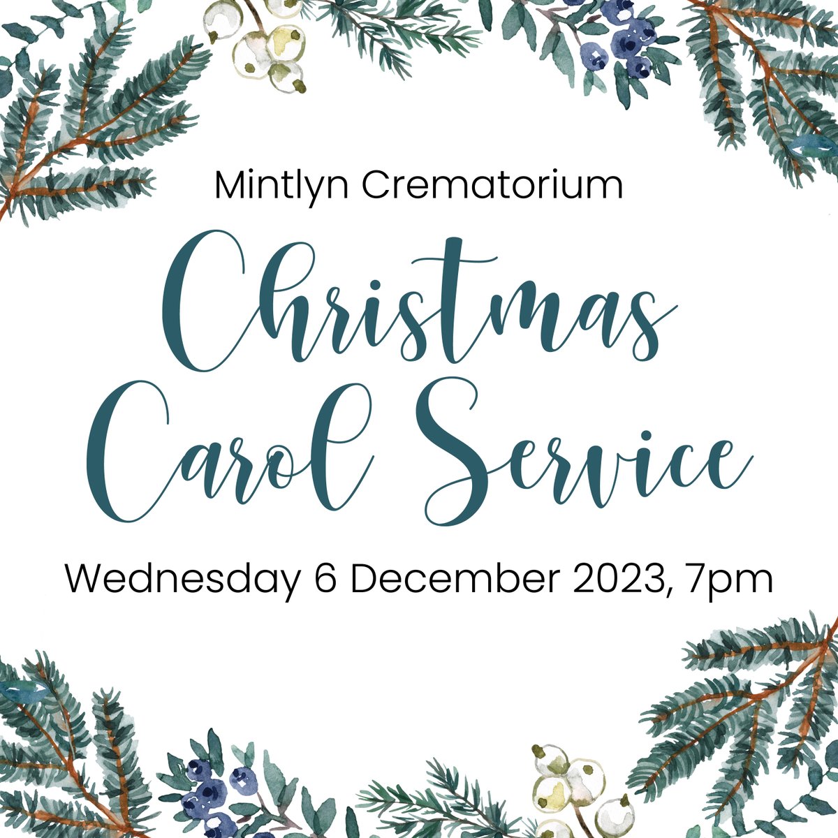 WestNorfolkBC (@westnorfolkbc) on Twitter photo Come along to this year’s Christmas carol service at Mintlyn Crematorium.
📆 Wednesday 6 December 2023
🕐 7:00pm
FREE but tickets will be required for entry due to popularity,
Please email mintlyn@west-norfolk.gov.uk for tickets or webcast log-on details.
west-norfolk.gov.uk/news/article/1… Come along to this year’s Christmas carol service at Mintlyn Crematorium.
📆 Wednesday 6 December 2023
🕐 7:00pm
FREE but tickets will be required for entry due to popularity,
Please email mintlyn@west-norfolk.gov.uk for tickets or webcast log-on details.
west-norfolk.gov.uk/news/article/1…