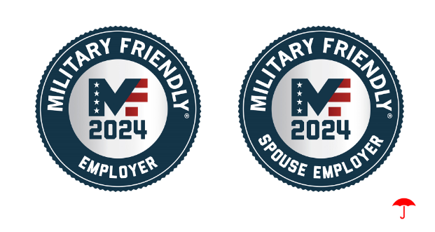 Travelers has again been named a Military Friendly® Employer and Military Friendly® Spouse Employer by VIQTORY. We are proud to support our veterans, service members and #military spouses as they serve and transition to the civilian workforce. Read more: travl.rs/3QUxr7Y