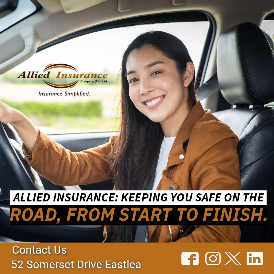 Allied Insurance keeping you safe on the road from start to finish.
#safejourney
#allied
#carinsurnance