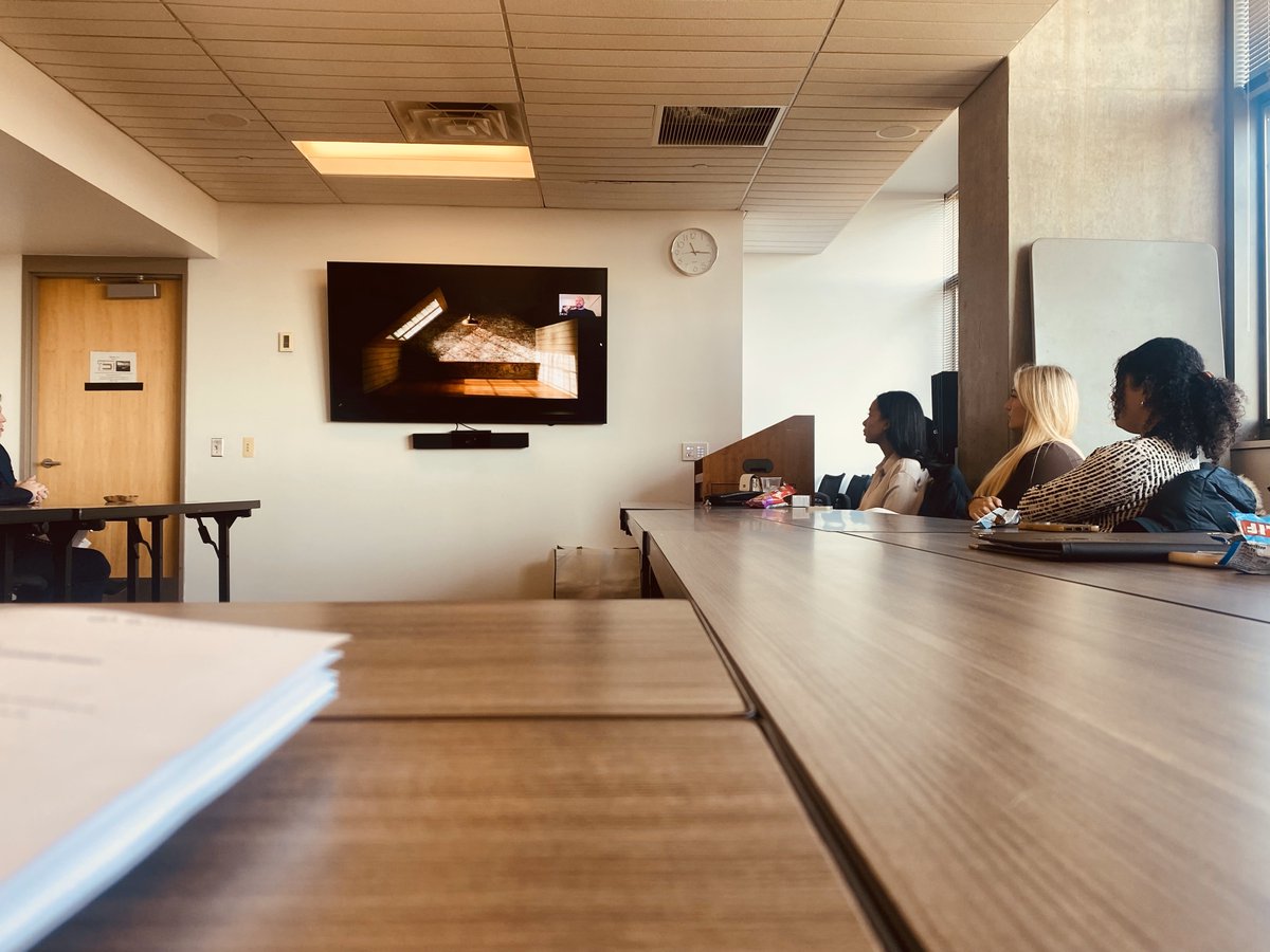 CUAMSB's tweet photo. On Wednesday of Career Week, M.S.B. students met virtually with Pat Six at MSL Global. From the first Microsoft Surface Laptop commercial to his recent work with Charmin products, Pat Six introduced the class to creative imagination, and owned, paid, and earned media. https://t.co/6g6xb7reZM