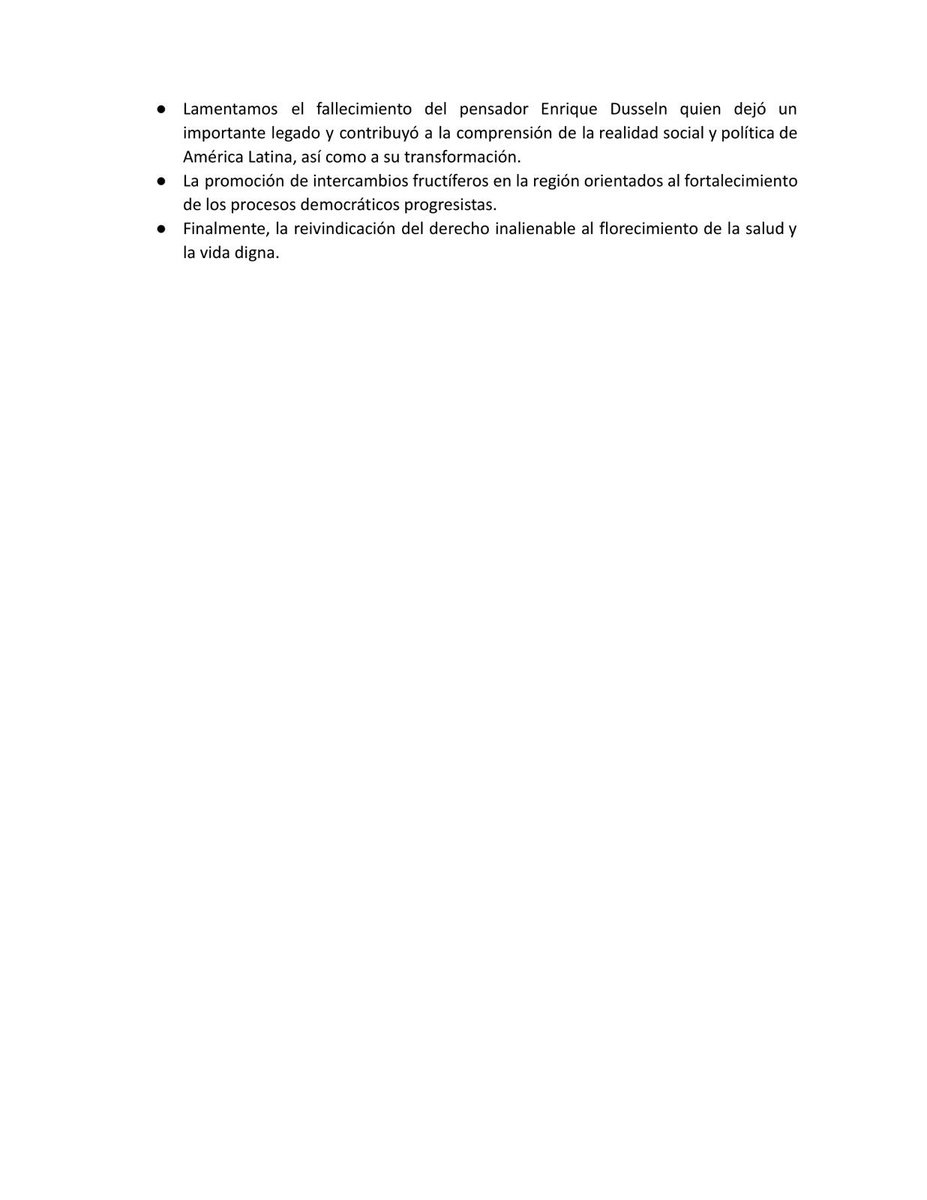 VIII Congreso Nacional de Medicina Social y Salud Colectiva “Desafíos a la salud colectiva y a la vida digna en México después de la pandemia” en memoria de Lucrecia Hernández Mack (1973- 2023)

DECLARATORIA