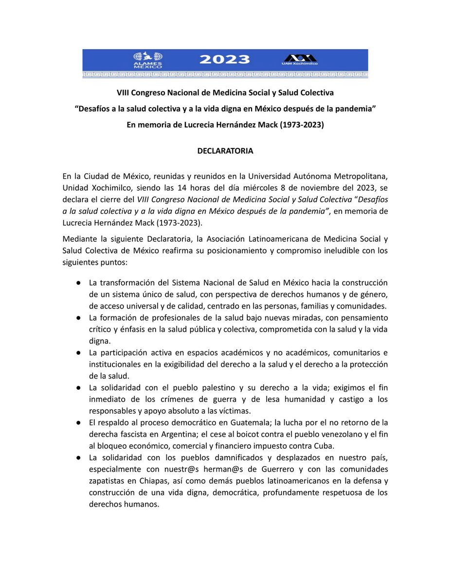 ALAMES México tweet media