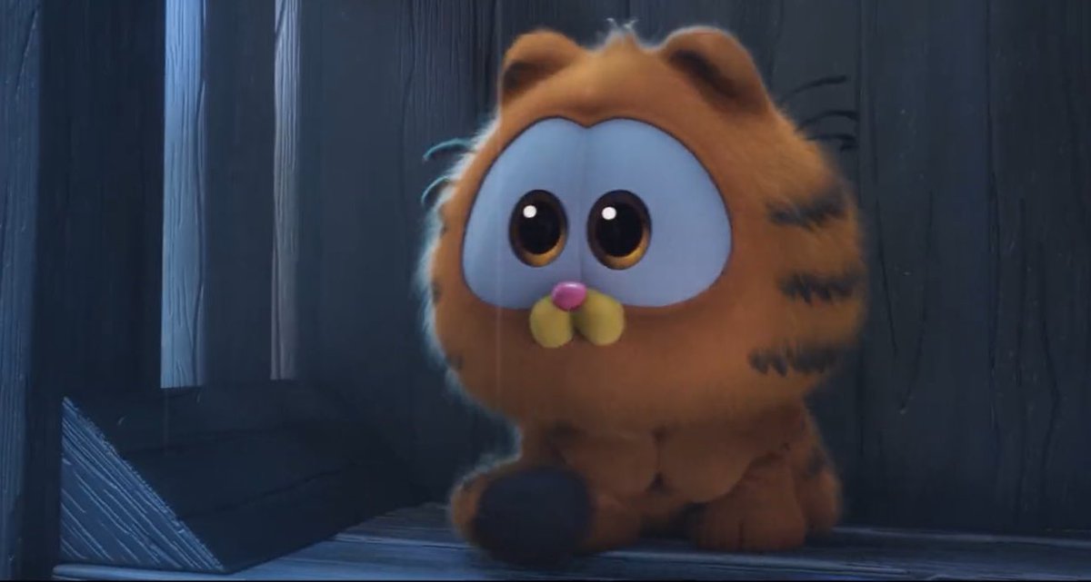 Motivos más que suficiente para ver la nueva película de #Garfield 😍🥰