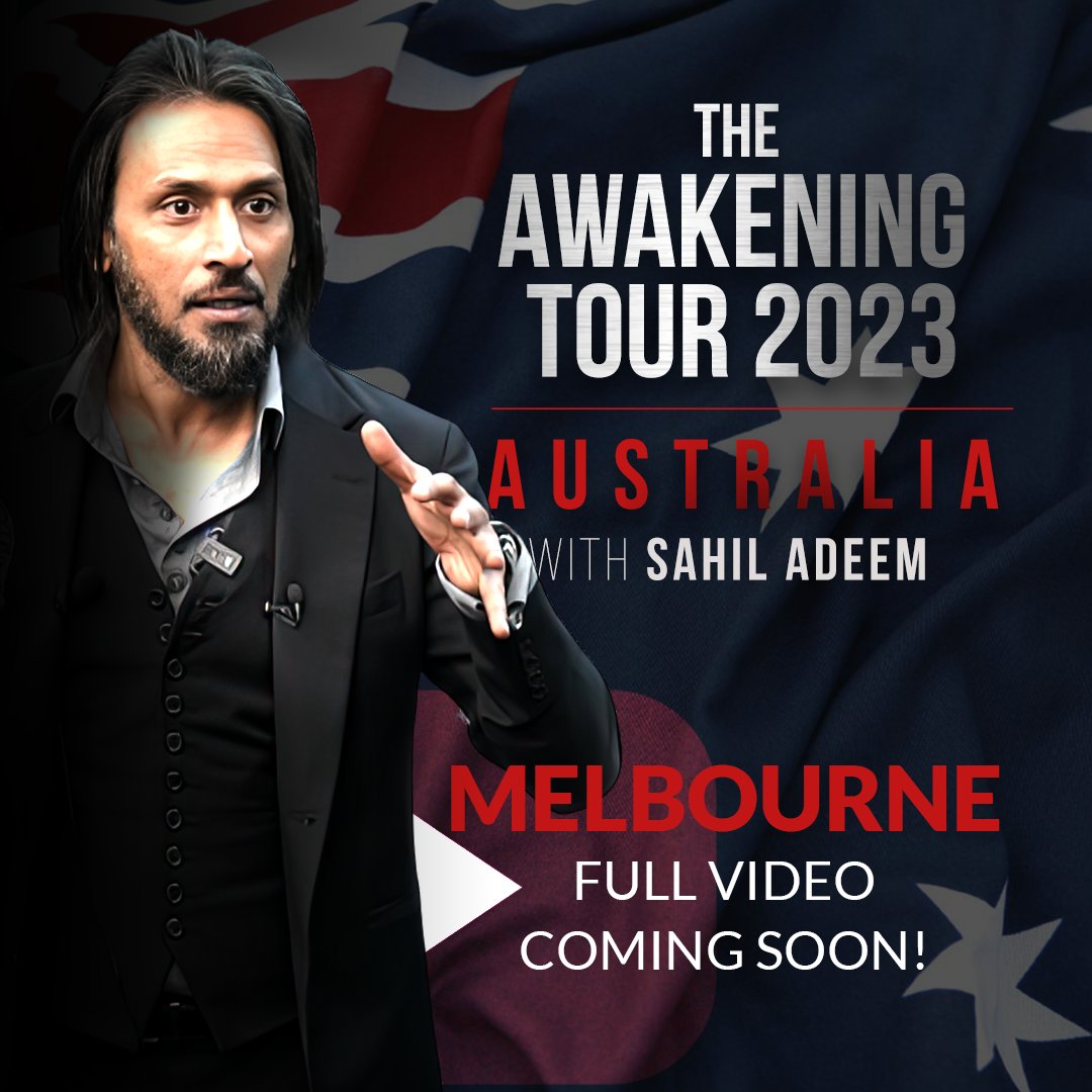 IMS_Production's tweet photo. We are thrilled to announce the launch of Sahil Adeem's Australia Tour Full Session Video! 🎉📽️

🔗 Subscribe to our official channel to access the Exclusive full sessions:
https://t.co/WcaE8rYntn

Don't forget to share this post with your friends and family, so they too can benefit from the Tour discussions and talks. 
#SahilAdeem #SahilAdeemGlobalTour #FreePalestineFromIsrael  #FreePalestine  #SahilAdeemAustraliaTour #Gaza