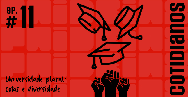 Aproveitando o dia da sanção da Lei de Cotas, divulgamos aqui o último episódio publicado do podcast Rádio Paideias. A série Cotidianos abordou o tema em seu episódio 11, 'Universidade plural: cotas e diversidade'. Boa escuta! As cotas abrem portas.

open.spotify.com/episode/34nX0N…