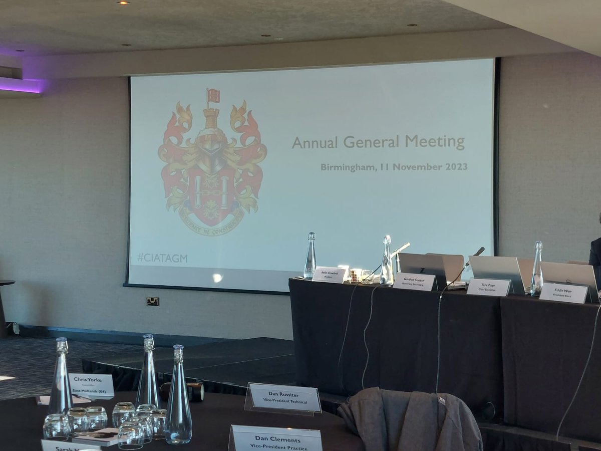 Stephen &amp; Matthew represented the East Region at the @CIATechnologist AGM and Conference.  A day brimming with passionate ATs, united in our goal to spotlight the expertise that we can bring to a wide range of projects #CIAT #ATsinaction #EastRegionPride #BuildingBetterTogether