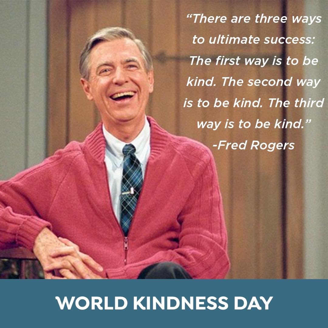 Happy World Kindness Day! #loveyourneighbor