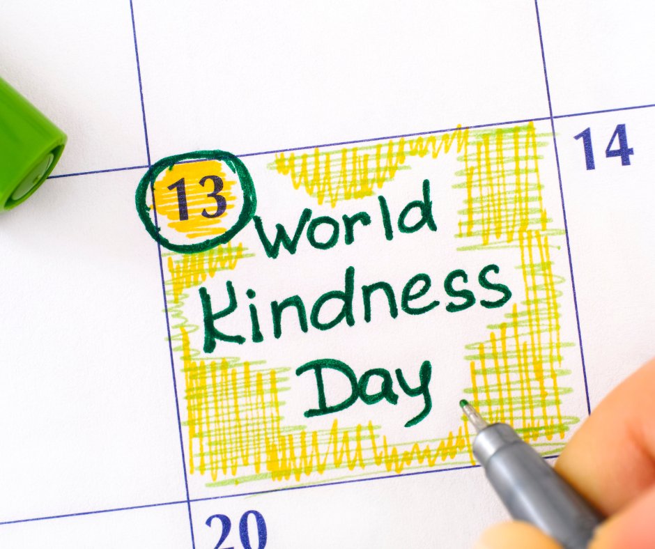 Today, on #WorldKindnessDay, we're reminded of the incredible power of compassion, not only toward others but also toward ourselves. 💙
#KindnessMatters #WorldKindnessDay #MentalWellness #SelfCare #SpreadLove #YouAreNotAlone #StrongerTogether #PrioritizeMentalHealth