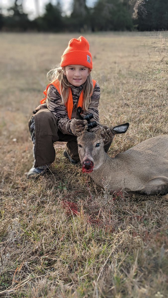 Great First hunt with this kid. He got his first deer in Holt County. <a href="/NEGameandParks/">Nebraska Game and Parks</a> #teachthemto hunt