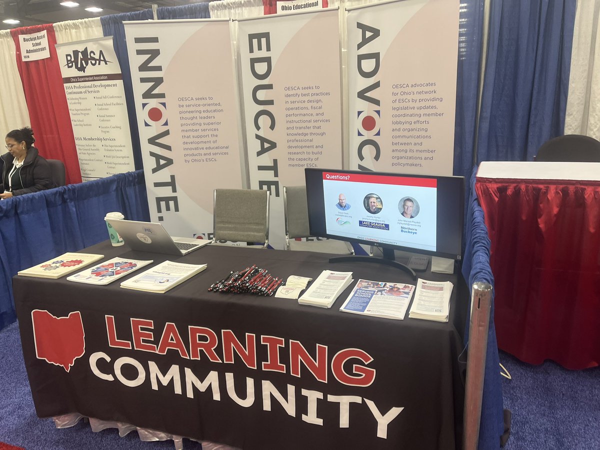 Ready to go at the OSBA Capital Conference!   #OESCA #OhioLearningCommunity #BCESC #LGCA #NWOCA