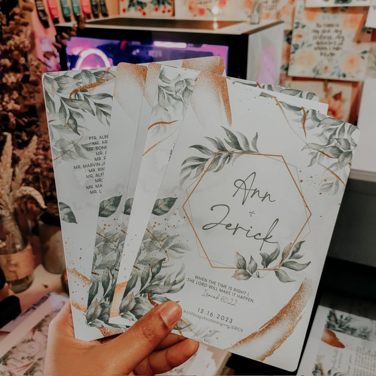 Recent works ✨ — 𝗪𝗘𝗗𝗗𝗜𝗡𝗚 ⋒ Wedding Invitations ⋒ Save the dates ⋒ Wedding Table Cards ⋒ Wedding Thank You Cards ⋒ His and Hers Vow ⋒ Bridesmaid Cards ⋒ Wedding Signage 💬 DM for inquiries m.me/illustrateiivy 🛒 Shop via Shopee shopee.ph/illustrateivys…