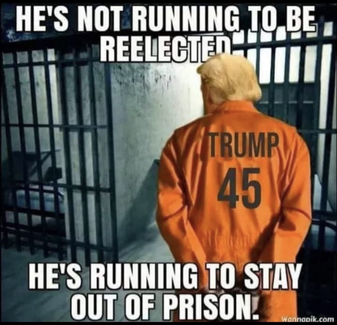 @chefrocky413 👺 #ConvictTrump 👺 #TrumpForPrison2024 👺