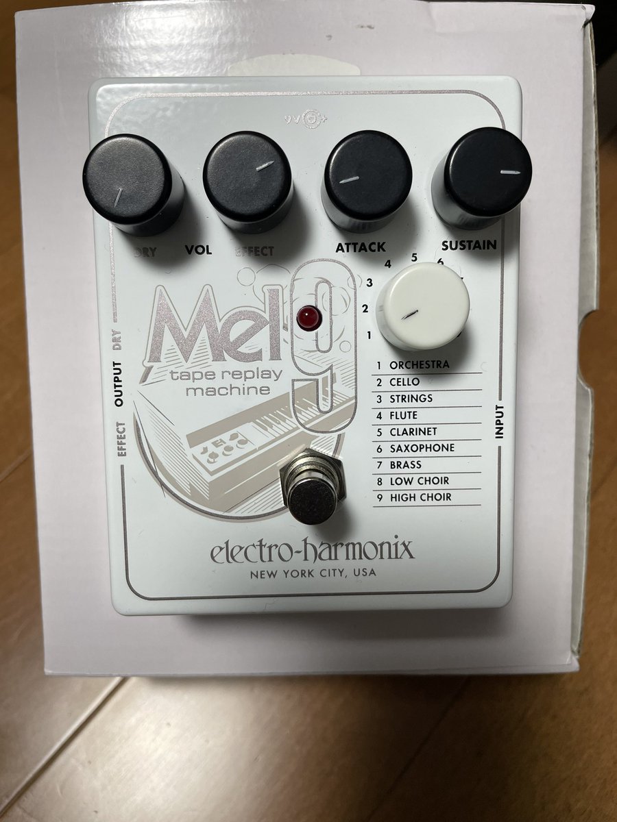 Gamut_Natzi's tweet photo. #mynewgear
試奏してから買いたくて、土曜日に名古屋の楽器屋さん4店舗くらい回ったけど見つからず。
やっぱり欲しくて結局ポチったヤツ来た😁
これからいじり倒して仲良くなるぞ☺️
#Mel9
#electroharmonix https://t.co/7Xmo8ee1CZ