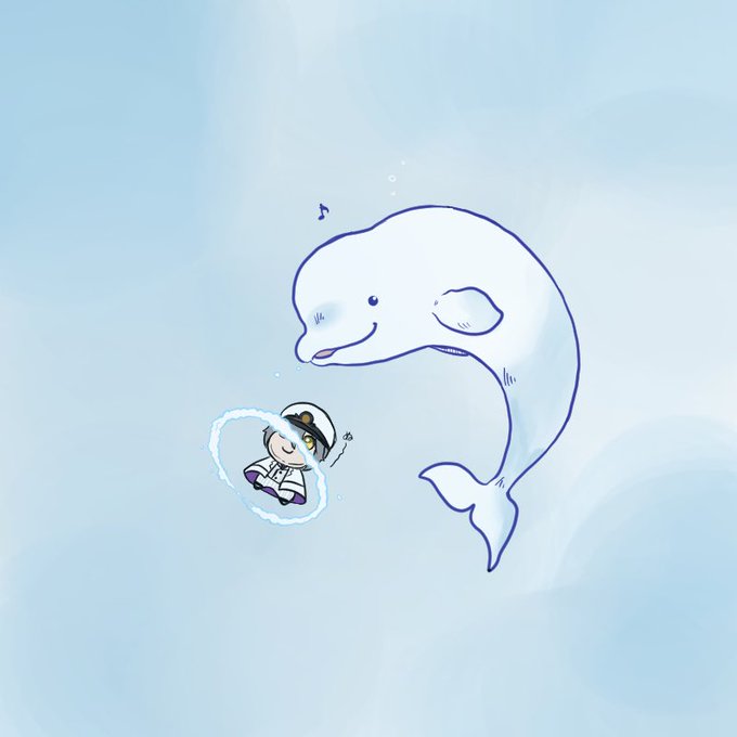 「hat underwater」 illustration images(Latest)