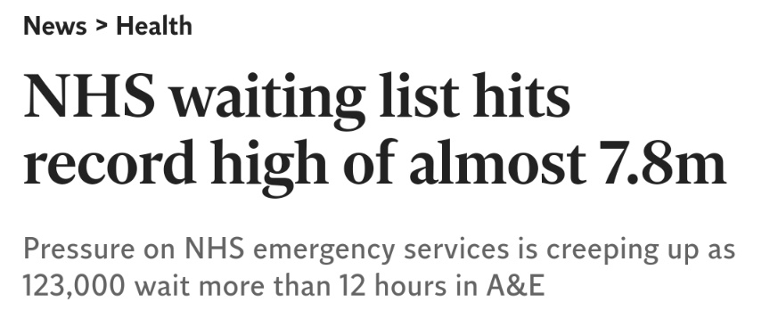 Steve Barclay should have been sacked a long time ago... In fact the whole Conservative Government should be sacked, 13yrs in charge and our NHS is in crisis