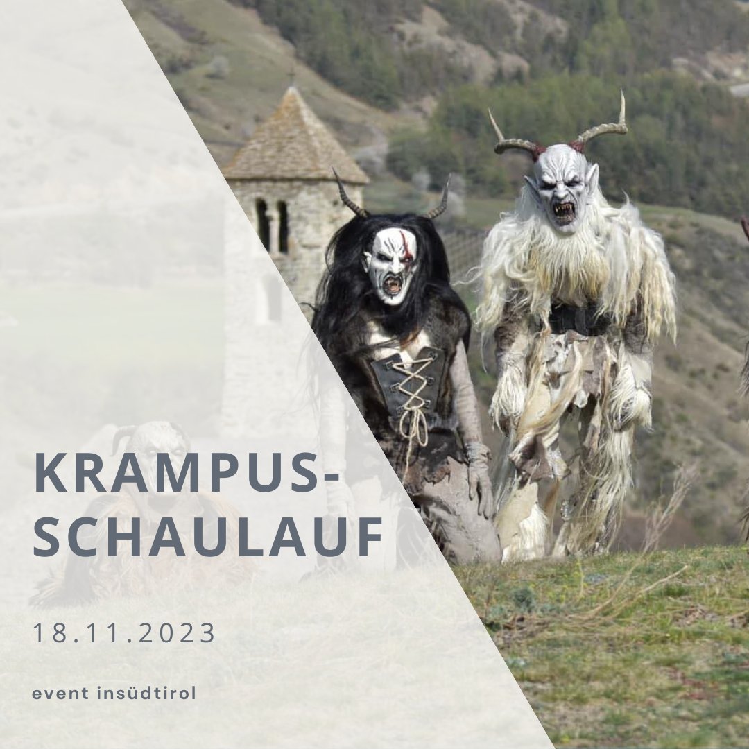 🌟 Der 7. Krampus-Schaulauf der Tartscher Bichl Tuifl steht vor der Tür! 🌟👹🔥 

🗓️ 18.11.23

insuedtirol.info/event/7-krampu…

Quelle Bild: Tartscher Bichl Tuifl
 #TartscherBichlTuifl #Brauchtum  #Tartsch #Vinschgau #Südtirol