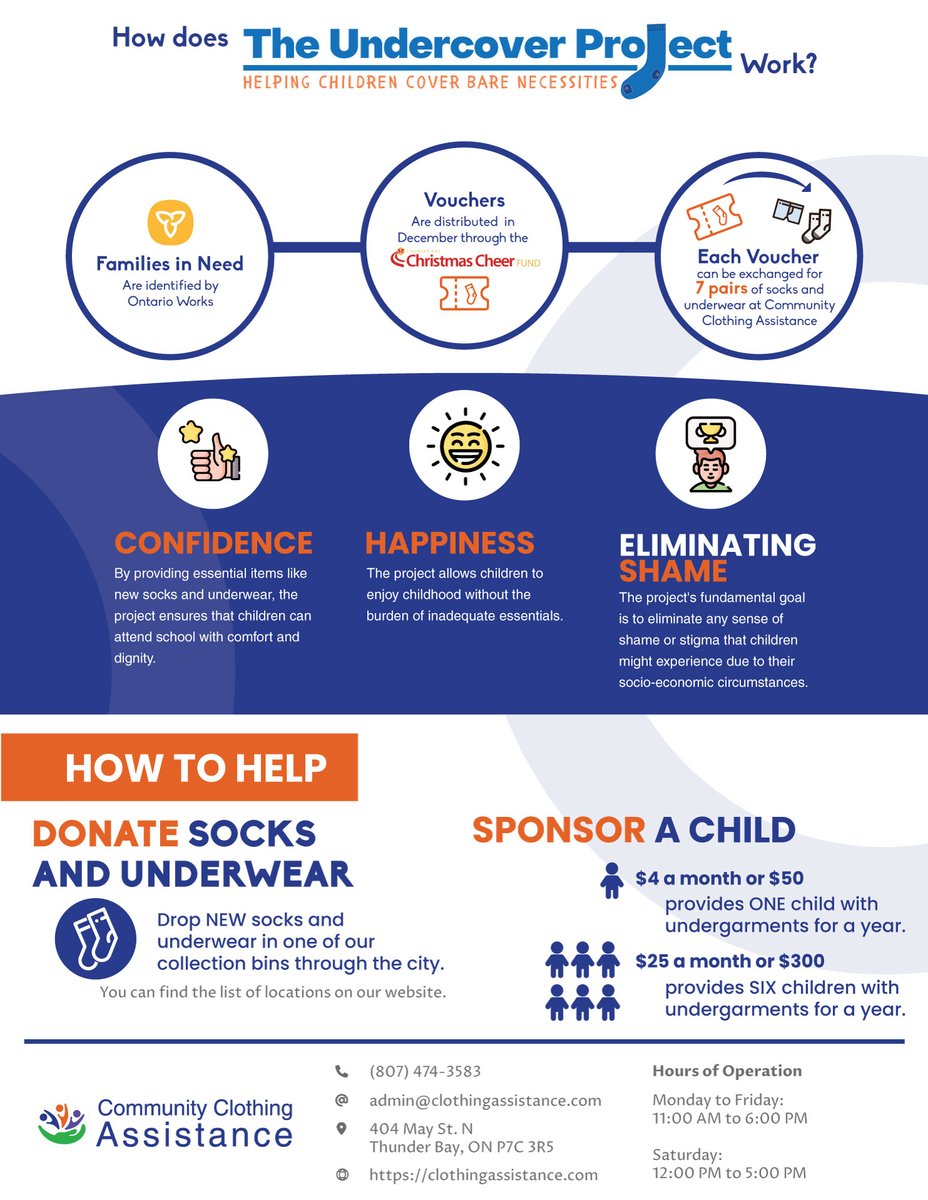 TbAssistance's tweet image. Curious about how the magic of the UNDERCOVER Project unfolds? 🧐 Allow us to paint a vivid picture of the impact you make with every donation! 🌈

With your support, we're not just providing clothing; we're gifting confidence, warmth, and the assurance that our community cares.