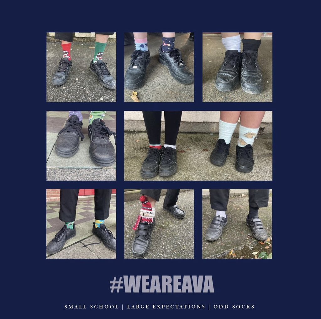 We kicked off #AntiBullyingWeek with Odd Socks Day to celebrate what makes us all unique. See if you can spot the staff who have joined in too! #MakeANoise #AntiBullyingWeek2023 #unitedagainstbullying #stopbullying #cyberbullying #bullyingprevention #weareava #smallbutmighty