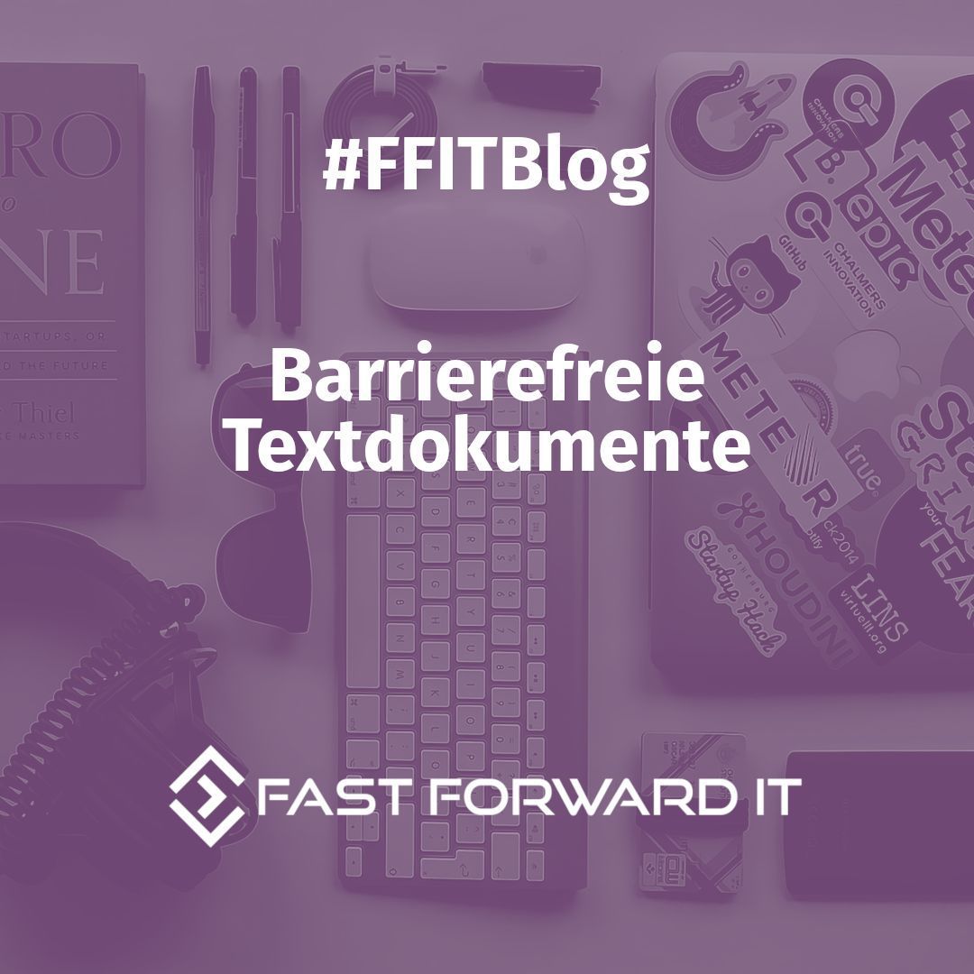 FastForwardIT2's tweet image. Barrierefreie #Textdokumente erstellen – wie geht das? In unserem #Blog geht es heute um #Barrierefreiheit beim Thema #Sprache.

fast-forward-it.de/blog

#fastforwardit #keepITfast #wearefast #developer #developerlife #accessibility #inklusion