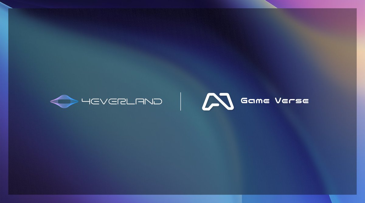 4everland_org's tweet photo. We are thrilled to announce our partnership with @0xGameVerse. 🎮 

Game Verse is the leading all-in-one #GameFi platform, seamlessly blending game publishing, GameFi as a Service Infrastructure, and extensive expertise in both Web2 and #web3 gaming. 

Our shared mission is to guide Web2 users into the world of Web3, providing an avenue for participation and enjoyment. Let's continue building together! 🌐