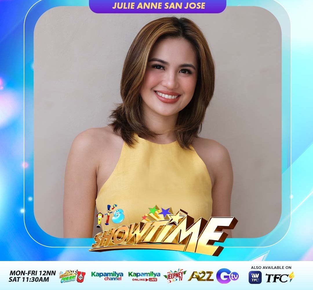 _chooboah's tweet image. Catch Asia’s Limitless Star Julie Anne San Jose tomorrow on “ It’s Showtime ” #ItsShowtimeNa @MyJaps @itsShowtimeNa 

#JulieAnneSanJose #AsiasLimitlessStar