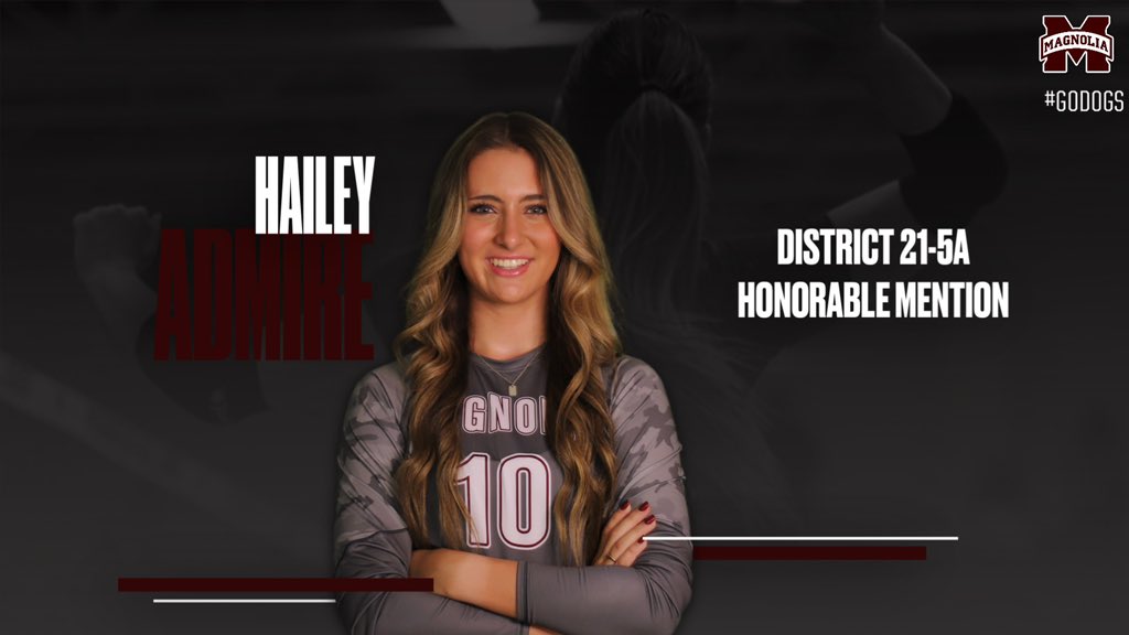 ‼️🚨CONGRATULATIONS HAILEY🚨‼️
🏐Honorable Mention