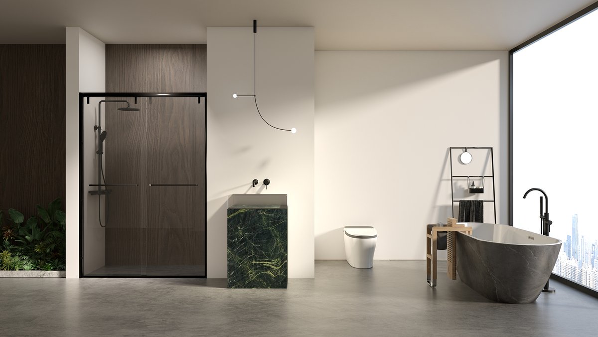 TONA_Bath's tweet photo. Immerse yourself in the poetry of modern luxury.
Meet "Float" – a dance of elegance and innovation.
Its semi-transparent rectangular sink, kissed by a dark green marble base, whispers sophistication.
#TONA #FloatInLuxury #BathroomPoetry #MarbleDreams https://t.co/wDg1DWg2c1