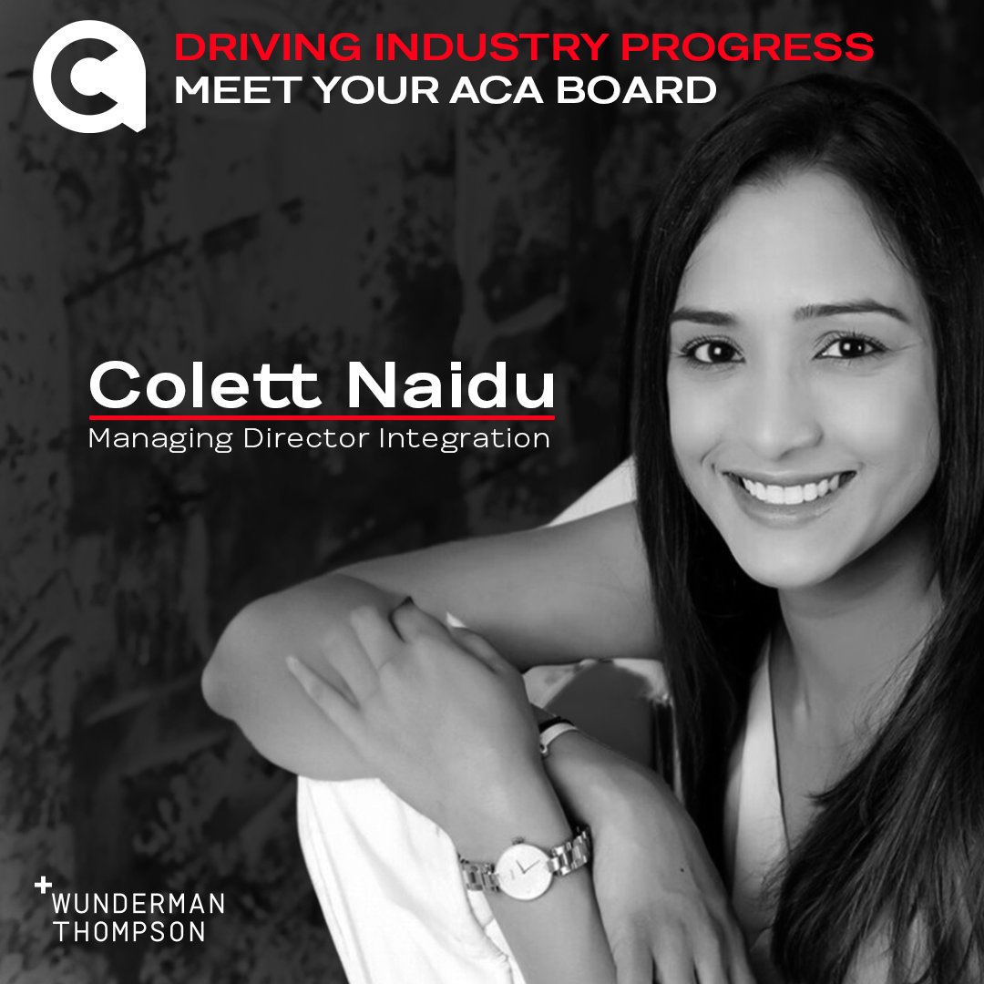 With her extensive experience in FMCG, Finservices, Pharmaceuticals and Telecommunications, Colett Naidu is bringing valuable insight as an official member of the ACA Board of Directors! 👏