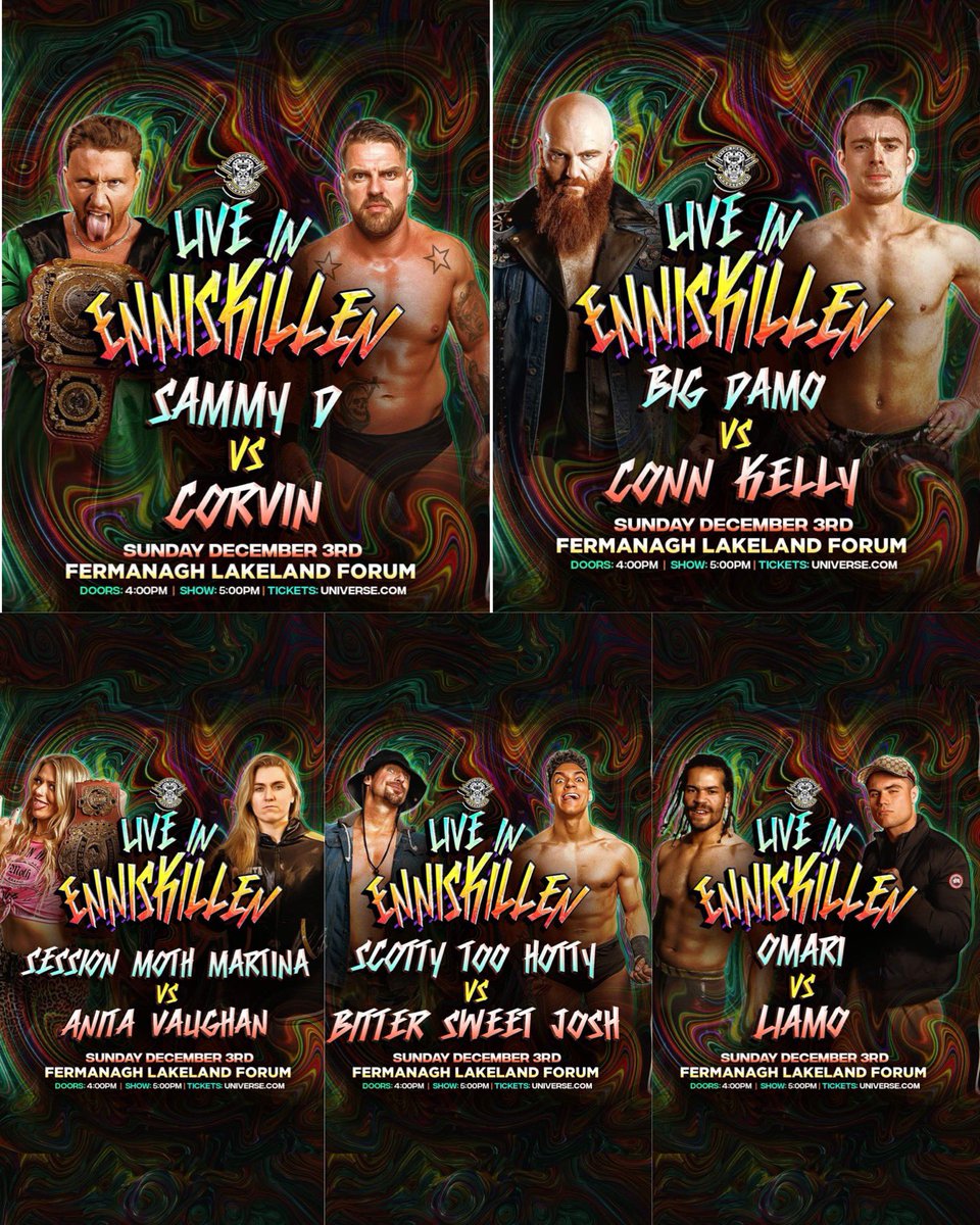 🔥First Time EVER🔥 OTT live In Enniskillen Dec 3rd, All Ages Event 🎟️TICKETS🎟️ universe.com/ottenniskillen