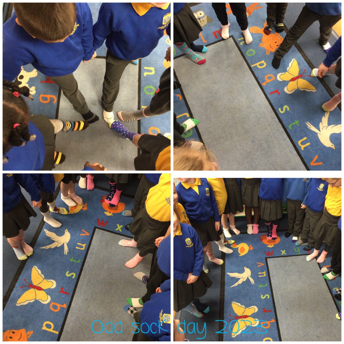 To launch Anti bullying week, we took part in “Odd Sock Day” today. This allowed us to discuss what makes us special and all our differences.