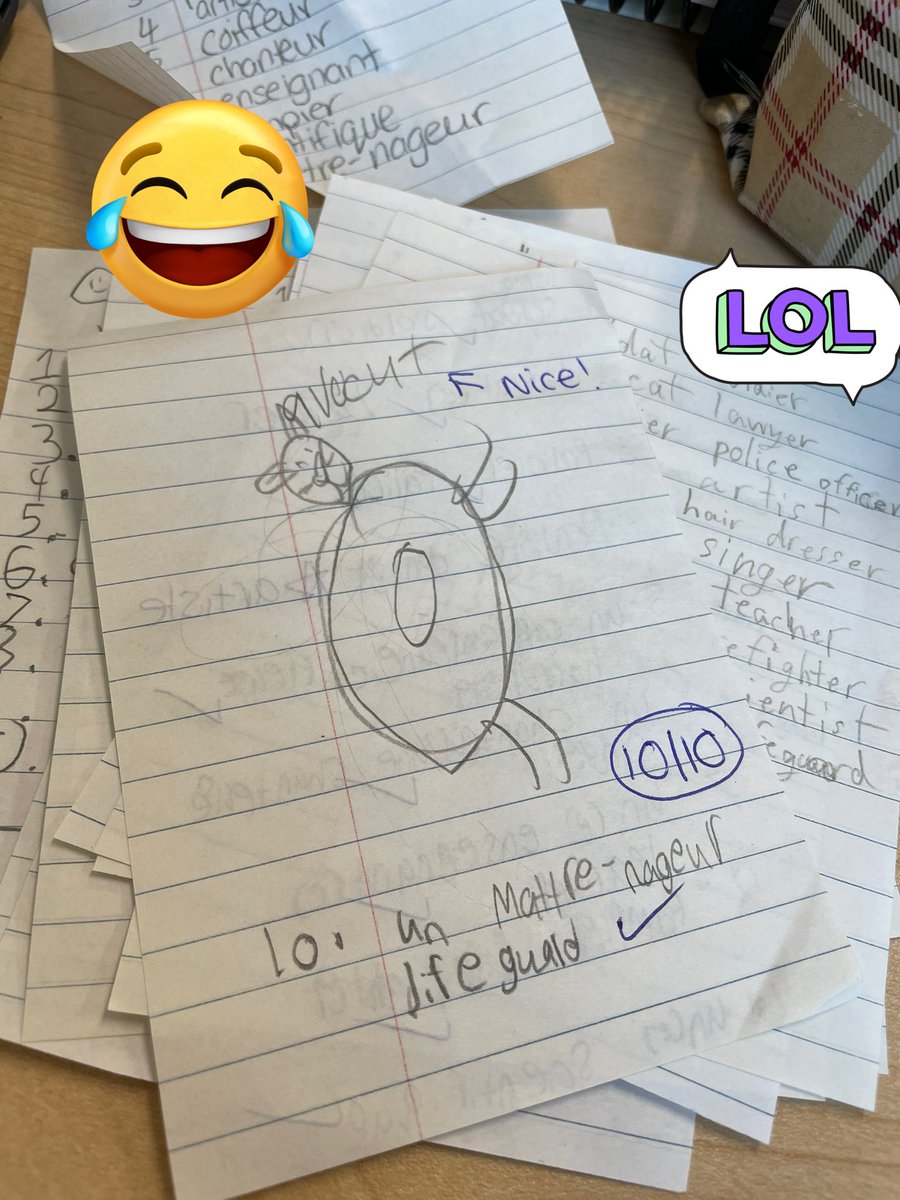 I love a good bilingual pun. Voici un “avocat” 😂