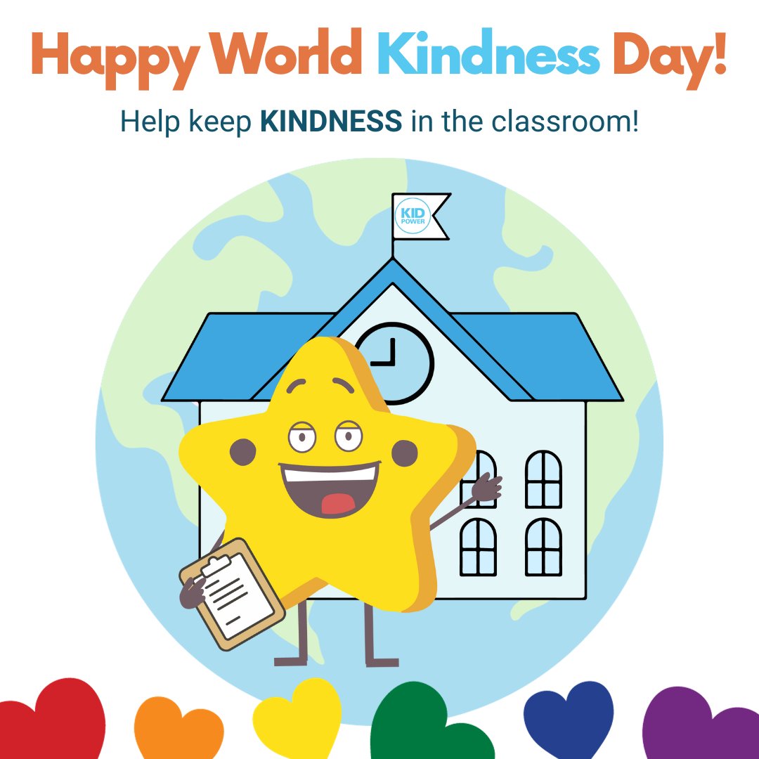 GoKidPower's tweet photo. From SEL exercises to song and dance, we have everything you need to celebrate kindness in the classroom.  

But what we really want to now is: what makes YOUR classroom the kindest?  

Share in the comments!  

#OneDropOfKindness #BeKind #MakeKindnessTheNorm #WorldKindnessDay https://t.co/LnAsb9rB5Q