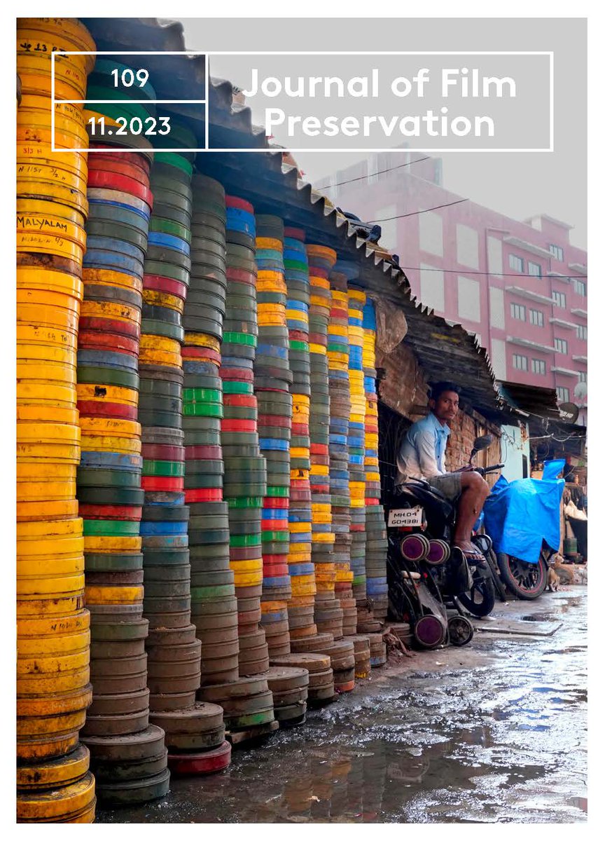 fiaf1938's tweet image. We are very pleased to inform you that the new issue of the Journal of Film Preservation (No. 109, November 2023) - the biggest in the JFP's 30-year history - is now accessible in electronic form for free.
tinyurl.com/JFP109