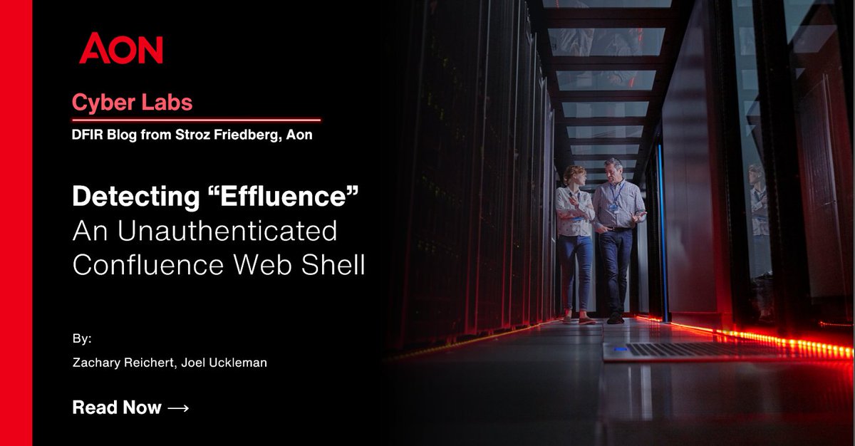 🚨 Dive into our newest blog post: Detecting "Effluence" - an unauthenticated Confluence Web Shell
🕵️ Stroz Friedberg discovers a persistent backdoor installed by threat actors after exploiting Confluence vulnerabilities. This backdoor is accessible remotely without Confluence