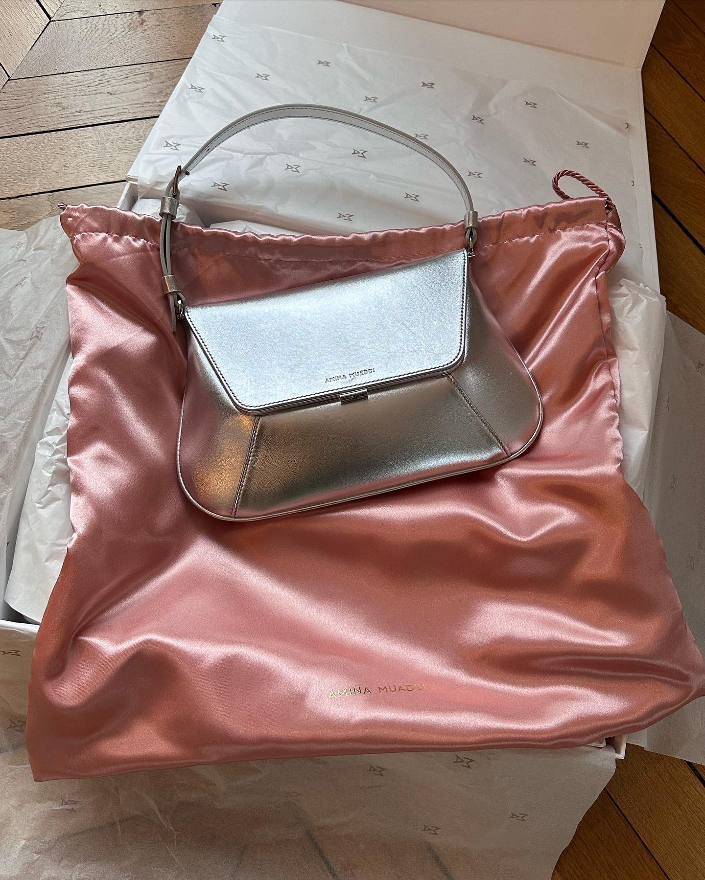 𝐒𝐀𝐅.🝮 on X: The new AMI handbag by Amina Muaddi reminds me of