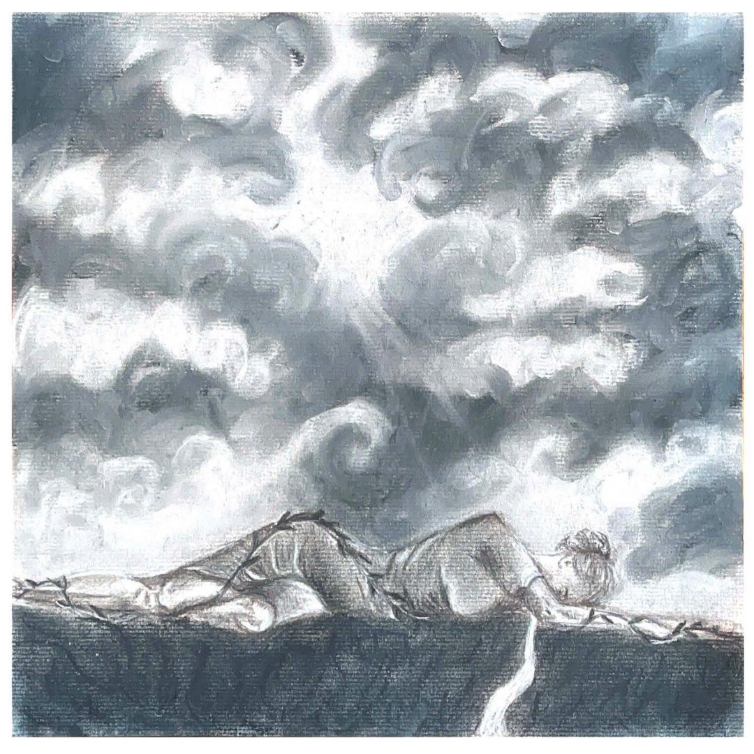 Thank you so much to our very own Beatrice Mattison for this beautiful art of Niobe! 
This piece was made in honor of MYTHLAB’s Episode 25, which covers the myth of Niobe! Learn all about her story through the link in our bio ⛰️📚