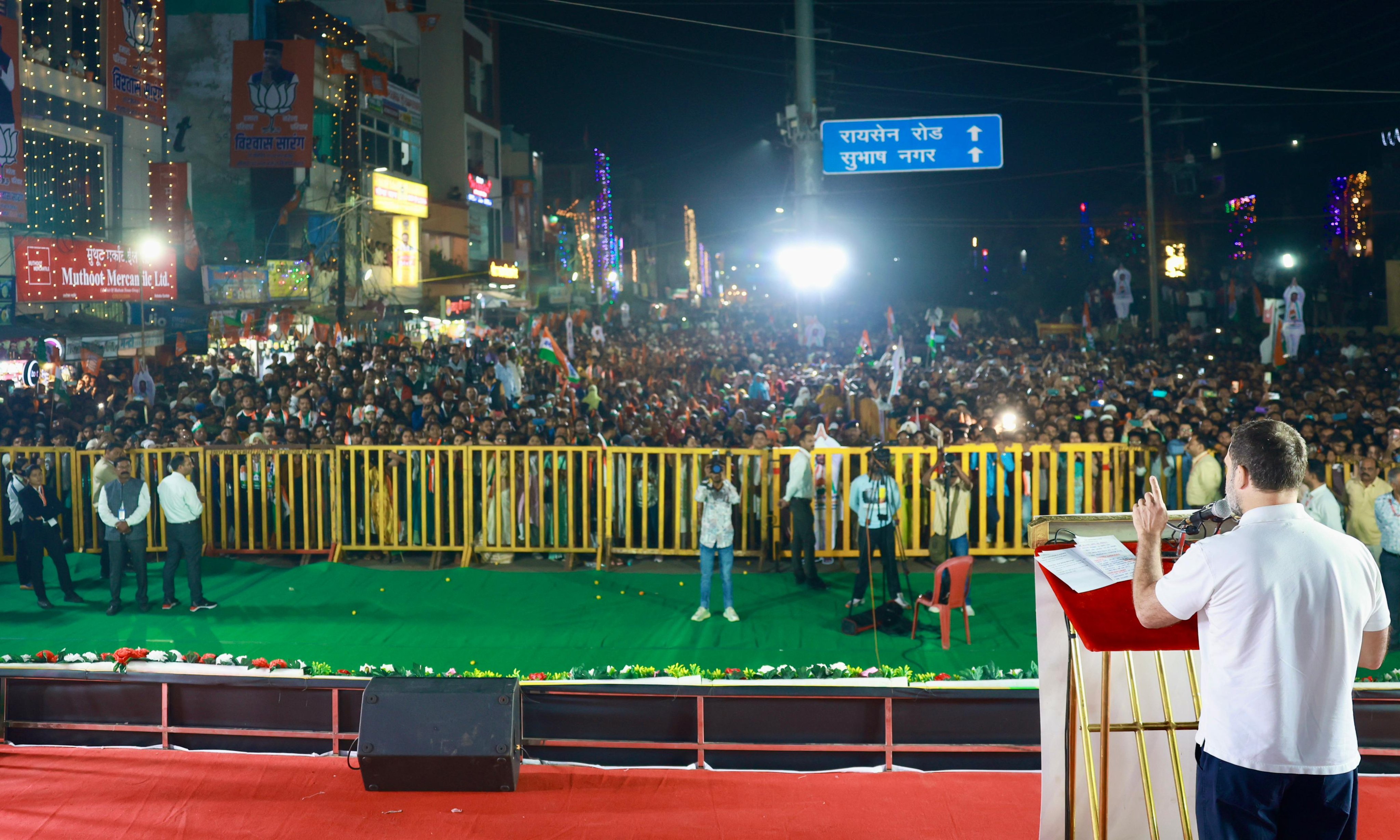 राहुल ने चुनावी सभा में पूछा, नरेंद्र तोमर के घर ED, CBI या IT टीम पहुंची कि नहीं… - Rahul asked in the election rally whether ED, CBI or IT team reached Narendra Tomar's house or not…