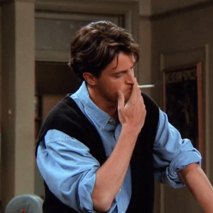 Parody Chandler Bing tweet media