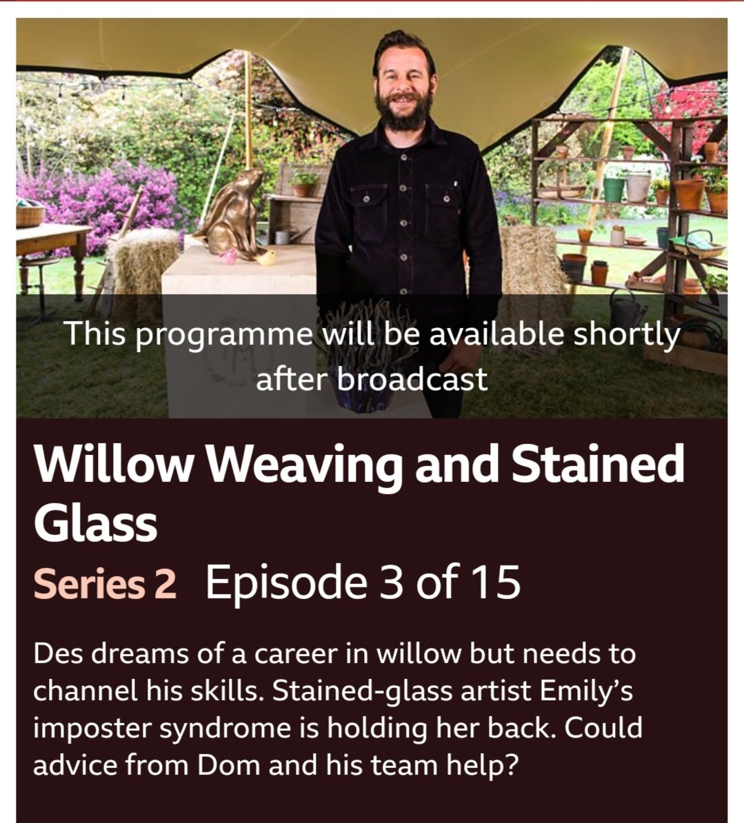SmaleEmily's tweet photo. I made it at Market!!! I was 1 of 30 people chosen for the second series of the BBC program, 'Make it at Market!' My episode will air Wednesday 29th November! I am excited, nervous but so happy how far I have come in such a short space of time!  #beetlesandbloom #makeitatmarket https://t.co/AKFPxMHncI