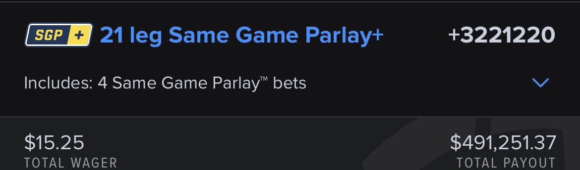 I. Have. Cooked.

4 game slate. The BEST slate.

Tonight’s our night. This IS my favorite lotto yet…

50 likes and RT for the lay! 👨‍🍳