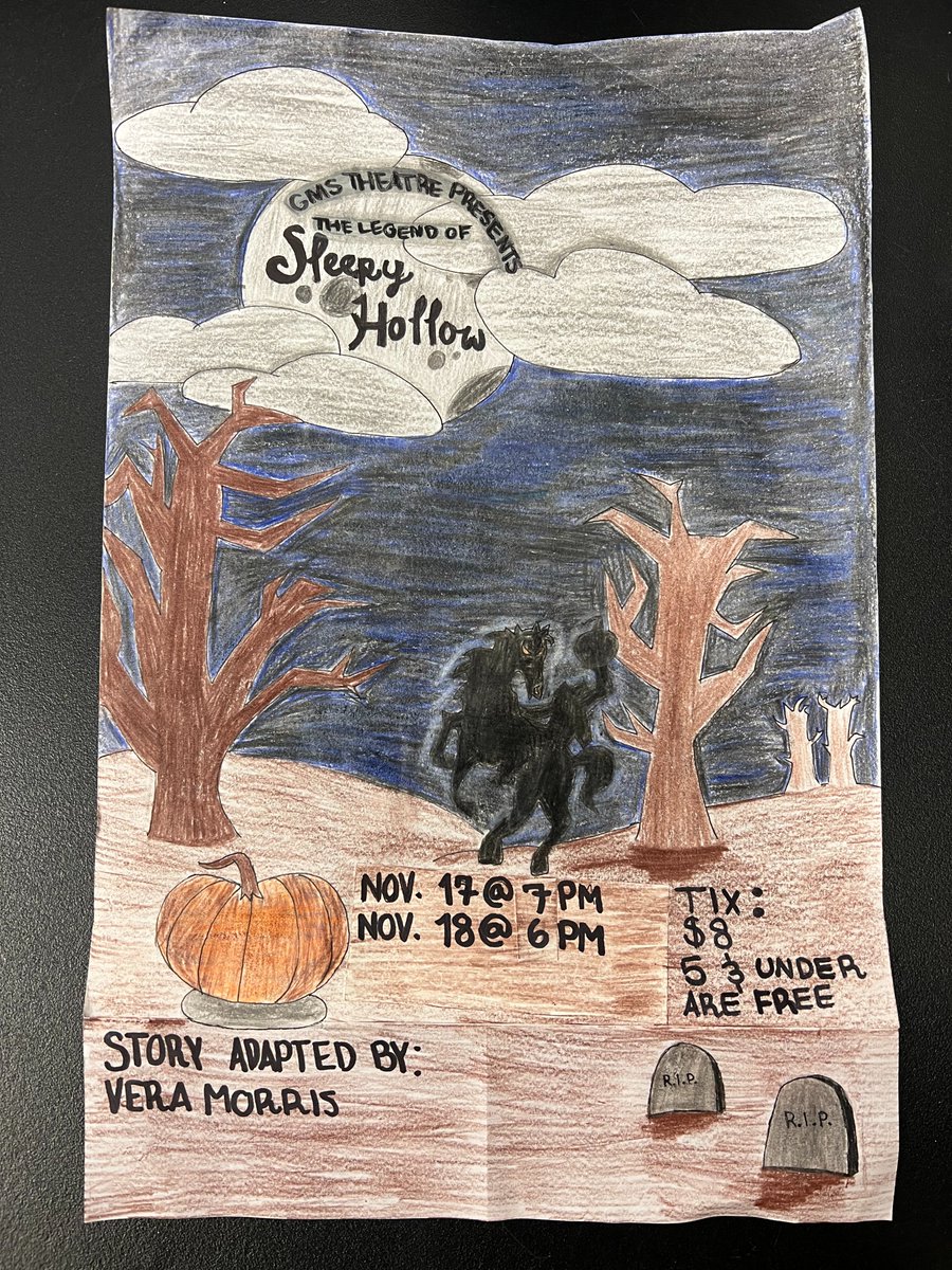 Mason District School Board (FCPS) (@masondistrictsb) on Twitter photo This weekend! Glasgow Middle School Theatre presents "The Legend of Sleepy Hollow."
Friday at 7 p.m.
Saturday at 6 p.m.
<a href="/GlasgowMS/">Glasgow MS</a> <a href="/GlasgowMS_PTA/">Glasgow Middle School PTA</a> <a href="/FCPSR2/">FCPS Region 2</a> This weekend! Glasgow Middle School Theatre presents "The Legend of Sleepy Hollow."
Friday at 7 p.m.
Saturday at 6 p.m.
<a href="/GlasgowMS/">Glasgow MS</a> <a href="/GlasgowMS_PTA/">Glasgow Middle School PTA</a> <a href="/FCPSR2/">FCPS Region 2</a>